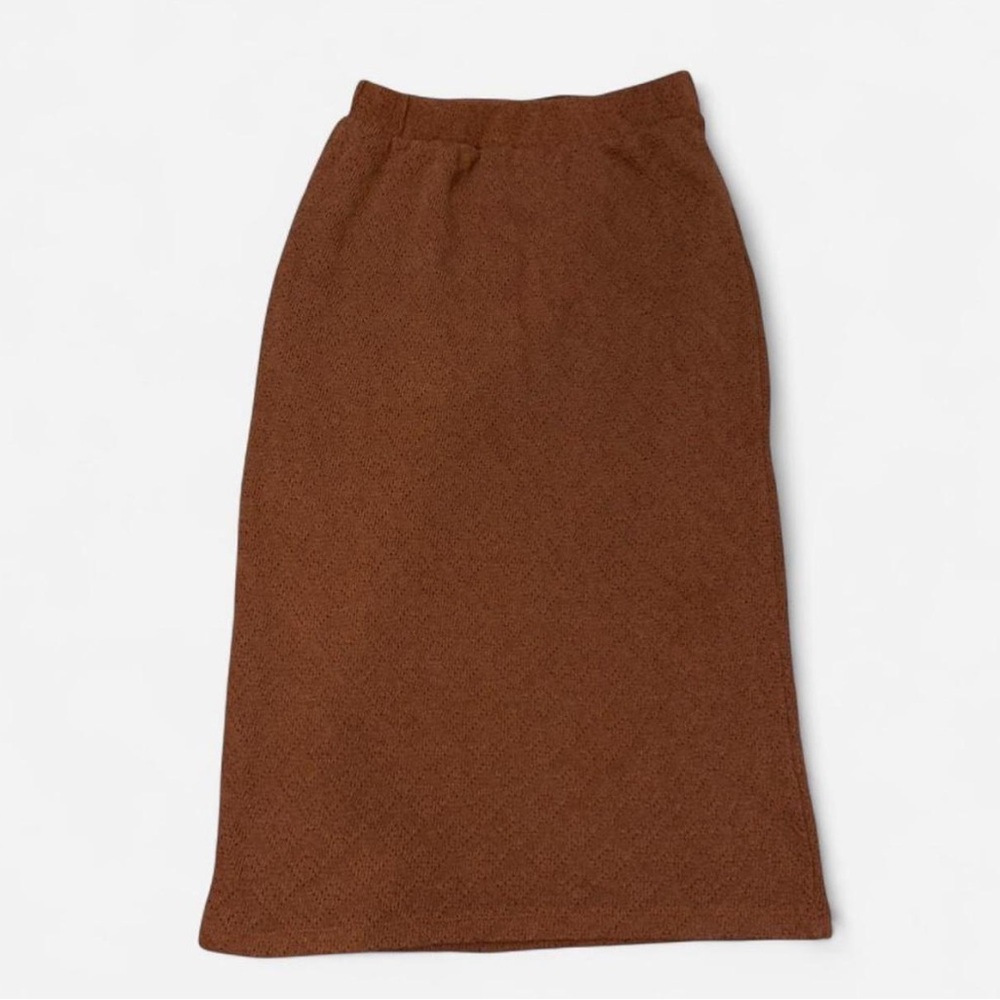 Gilli Brown Pencil Skirt